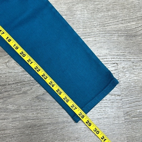 J.Crew Women’s Toothpick Low-Rise Skinny Jeans in Teal Sz 26 - Picture 10 of 11